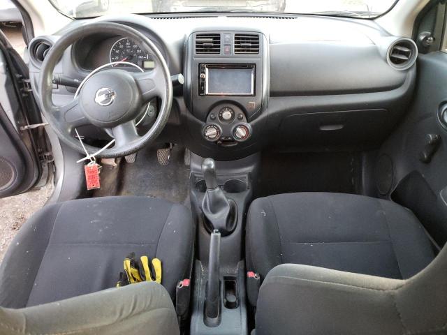 3N1CN7AP0DL870636 - 2013 NISSAN VERSA S GRAY photo 8