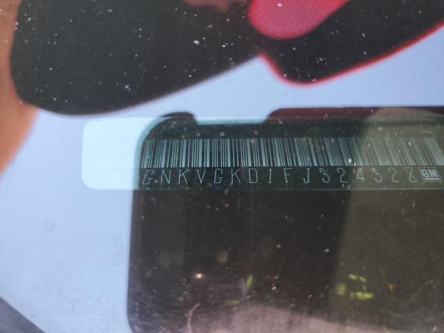 1GNKVGKD1FJ324328 - 2015 CHEVROLET TRAVERSE LT CHARCOAL photo 13