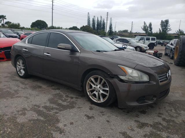 1N4AA5AP2CC834631 - 2012 NISSAN MAXIMA S BROWN photo 4