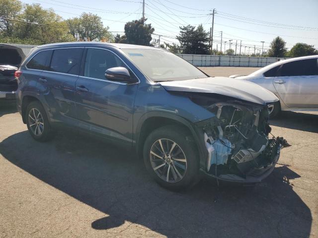 5TDJZRFH4KS746625 - 2019 TOYOTA HIGHLANDER SE 蓝色 照片 4