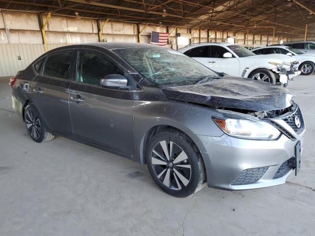 3N1AB7AP0KY343146 - 2019 NISSAN SENTRA S GRAY photo 4
