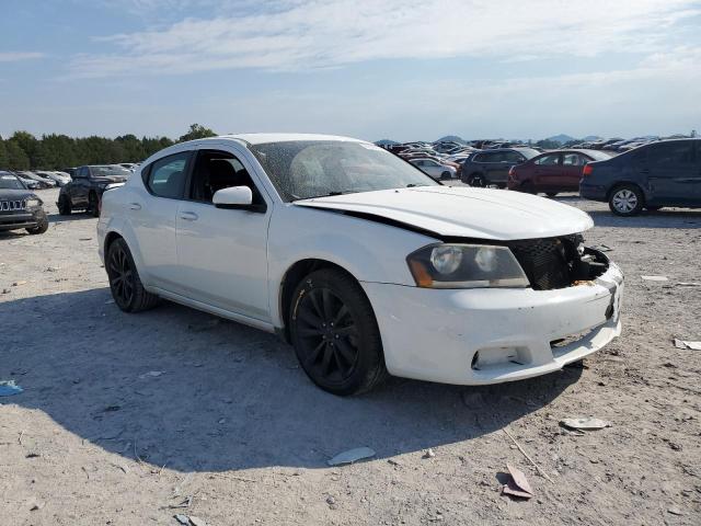 1C3CDZCB0EN202466 - 2014 DODGE AVENGER SXT WHITE photo 4