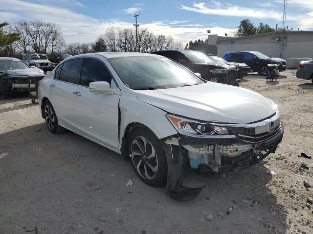 1HGCR2F86HA098308 - 2017 HONDA ACCORD EXL WHITE photo 4