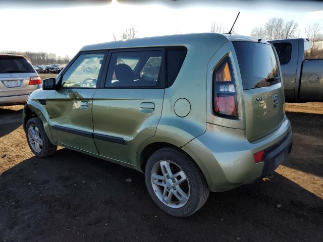 KNDJT2A21A7086032 - 2010 KIA SOUL + GREEN photo 2