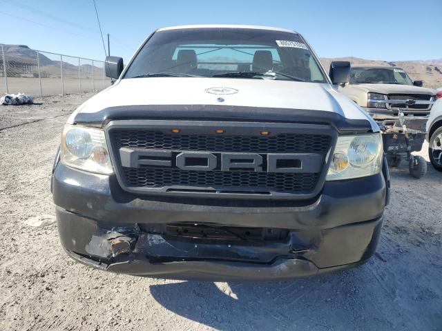 1FTRF12276KE02928 - 2006 FORD F150 WHITE photo 5