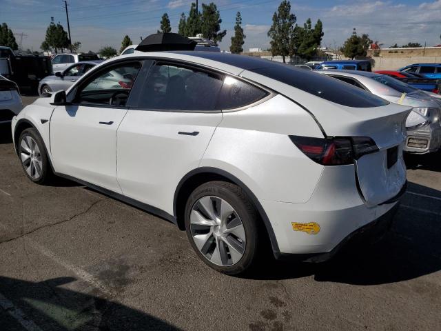 7SAYGAEE1NF344196 - 2022 TESLA MODEL Y 白色 照片 2