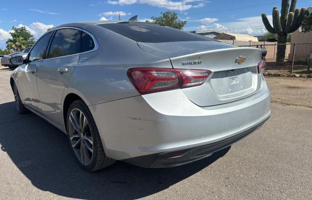 1G1ZD5ST1LF123204 - 2020 CHEV MALIBU LT SILVER photo 3