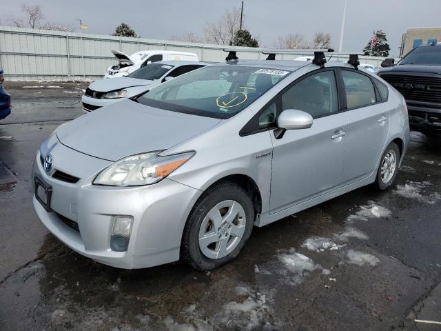 JTDKN3DUXA0088999 - 2010 TOYOTA PRIUS SILVER photo 1