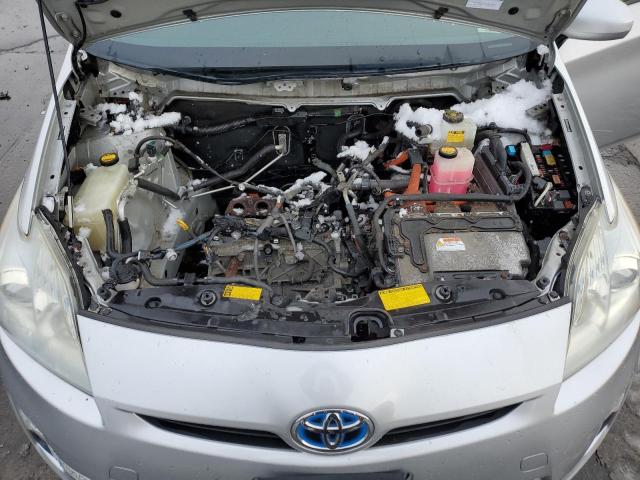 JTDKN3DUXA0088999 - 2010 TOYOTA PRIUS SILVER photo 11