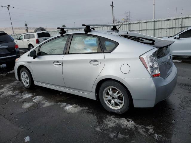 JTDKN3DUXA0088999 - 2010 TOYOTA PRIUS SILVER photo 2