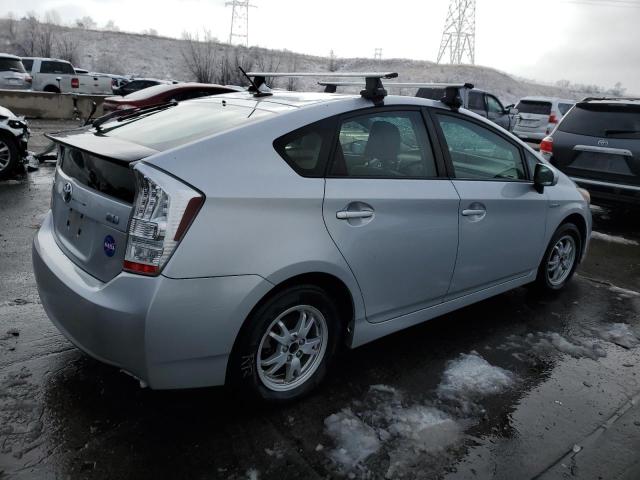 JTDKN3DUXA0088999 - 2010 TOYOTA PRIUS SILVER photo 3