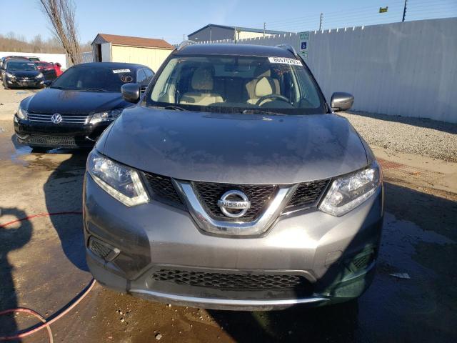 JN8AT2MT4GW015706 - 2016 NISSAN ROGUE S GRAY photo 5