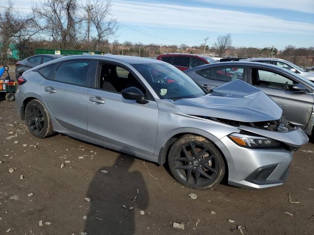 19XFL2H88NE010202 - 2022 HONDA CIVIC SPORT 银色 照片 4