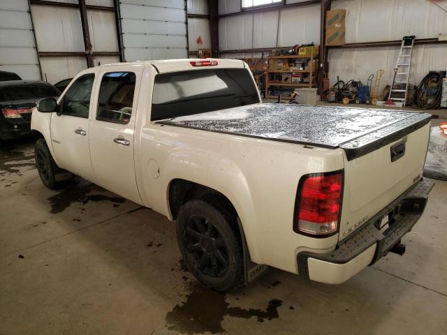 3GTP2XE23DG175517 - 2013 GMC SIERRA K1500 DENALI WHITE photo 2