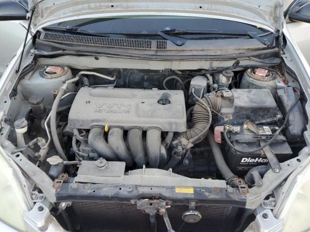 2T1KR32E54C191130 - 2004 TOYOTA COROLLA MA XR SILVER photo 12