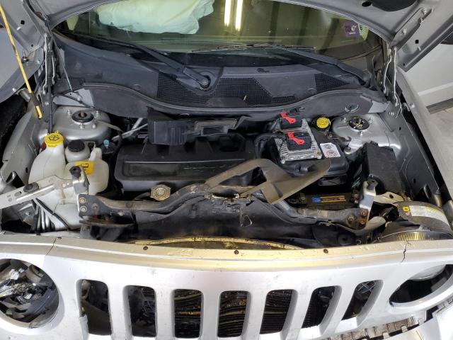 1C4NJRFB6DD222248 - 2013 JEEP PATRIOT LATITUDE SILVER photo 12