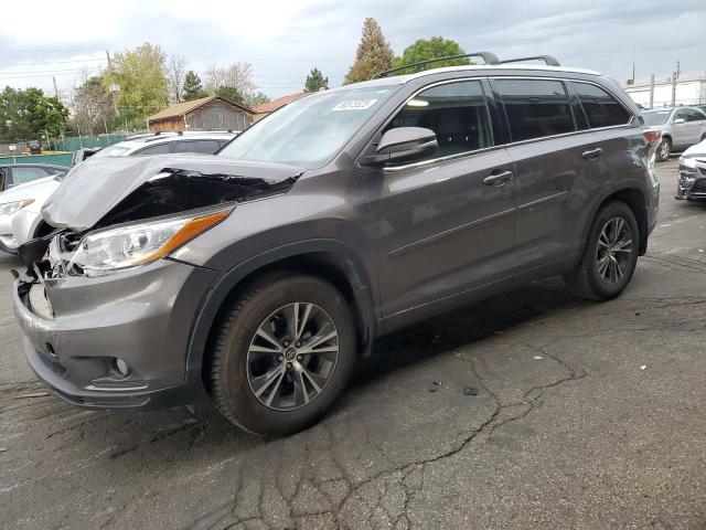 2016 TOYOTA HIGHLANDER XLE, 