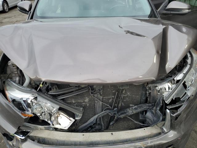 5TDJKRFH2GS338829 - 2016 TOYOTA HIGHLANDER XLE Сірий фото 12