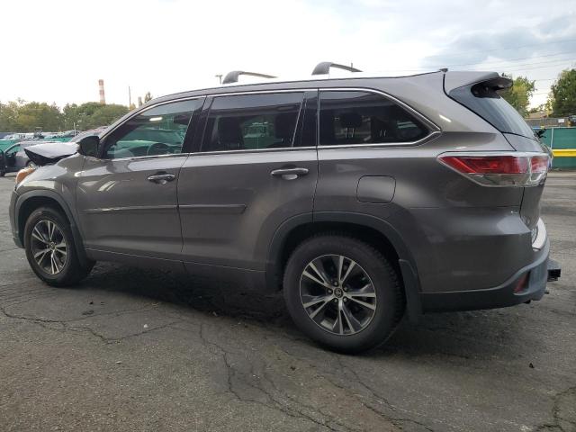 5TDJKRFH2GS338829 - 2016 TOYOTA HIGHLANDER XLE Сірий фото 2