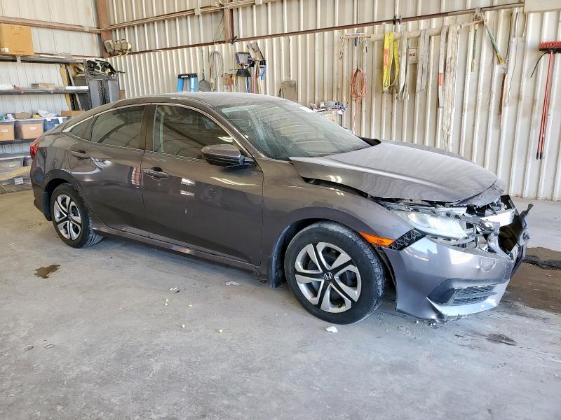 2HGFC2F59JH504450 - 2018 HONDA CIVIC LX 灰色 照片 4