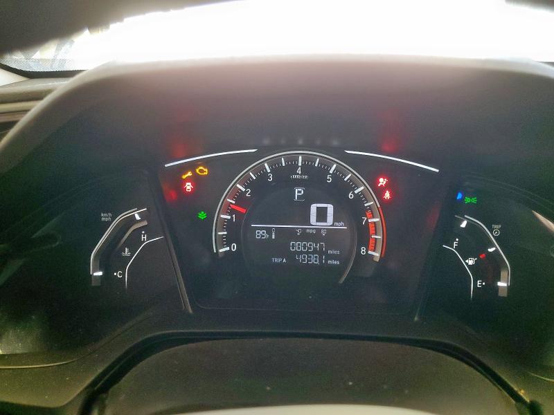 2HGFC2F59JH504450 - 2018 HONDA CIVIC LX 灰色 照片 9