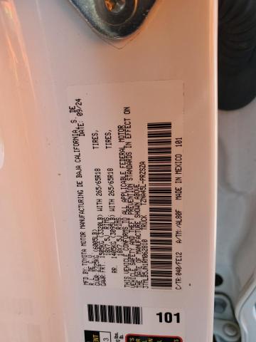3TMLB5JN1RM062810 - 2024 TOYOTA TACOMA DOUBLE CAB თეთრი ფოტო 12