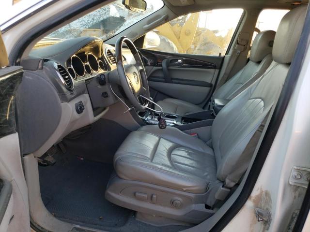 5GAKVDKDXDJ163564 - 2013 BUICK ENCLAVE WHITE photo 7