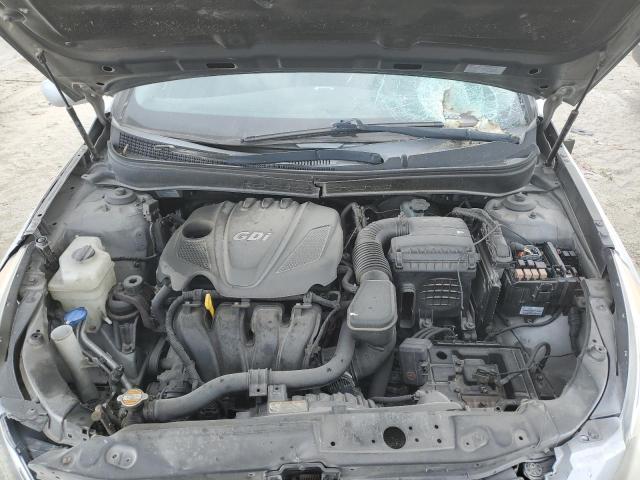 5NPEB4AC0BH078509 - 2011 HYUNDAI SONATA GLS SILVER photo 11