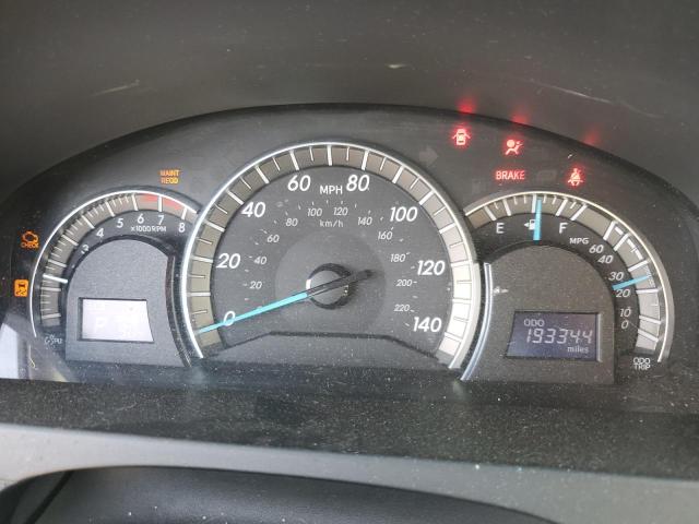 4T1BF1FK6CU573595 - 2012 TOYOTA CAMRY BASE BLACK photo 9