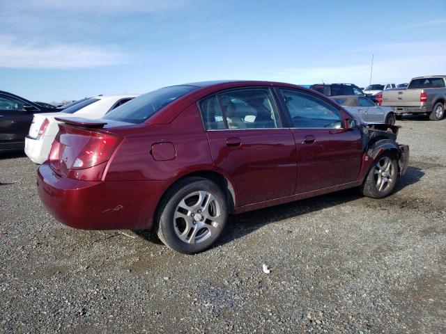 1G8AL52F24Z160015 - 2004 SATURN ION LEVEL 3 BURGUNDY photo 3