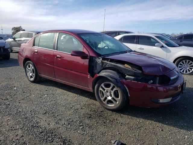 1G8AL52F24Z160015 - 2004 SATURN ION LEVEL 3 BURGUNDY photo 4