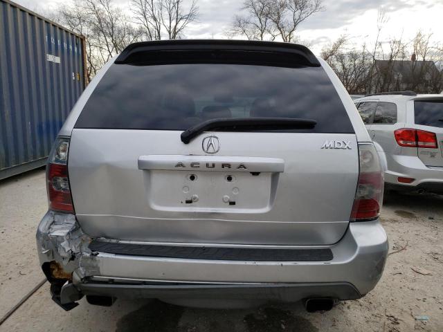 2HNYD18966H503885 - 2006 ACURA MDX TOURING SILVER photo 6