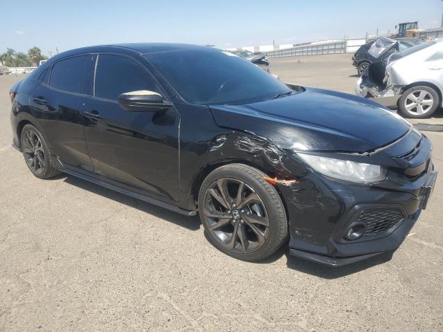 SHHFK7H4XJU427725 - 2018 HONDA CIVIC SPORT Schwarz Foto 4