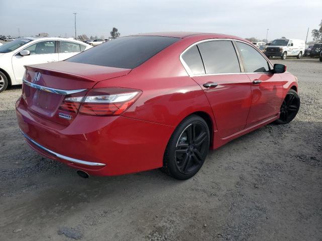 1HGCR2F13HA142297 - 2017 HONDA ACCORD SPORT SPECIAL EDITION RED photo 3