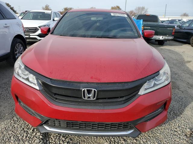 1HGCR2F13HA142297 - 2017 HONDA ACCORD SPORT SPECIAL EDITION RED photo 5