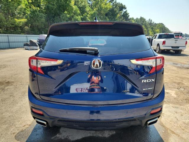 5J8TC2H78PL018161 - 2023 ACURA RDX ADVANCE BLUE photo 6