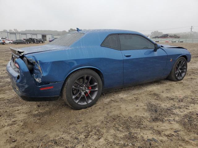 2C3CDZFJ2NH123473 - 2022 DODGE CHALLENGER R/T SCAT PACK BLUE photo 3