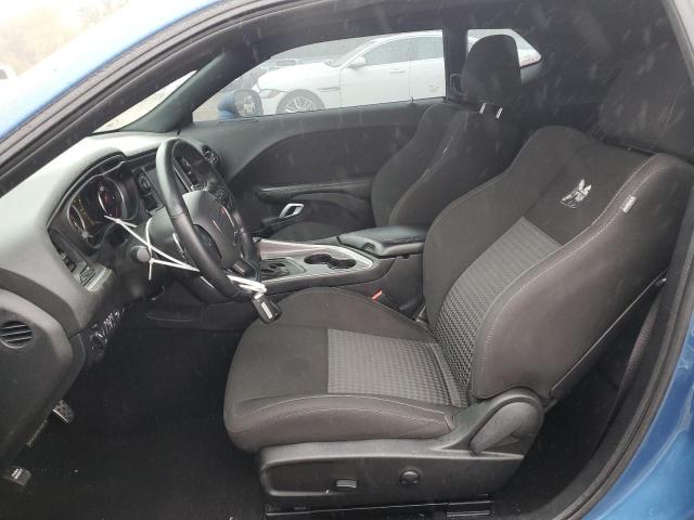 2C3CDZFJ2NH123473 - 2022 DODGE CHALLENGER R/T SCAT PACK BLUE photo 7