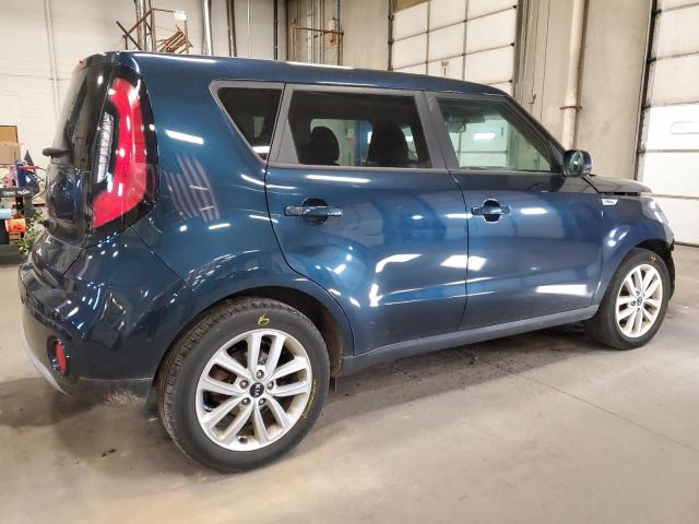 KNDJP3A58K7637921 - 2019 KIA SOUL + BLUE photo 3