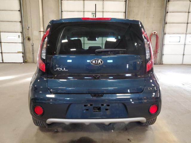 KNDJP3A58K7637921 - 2019 KIA SOUL + BLUE photo 6