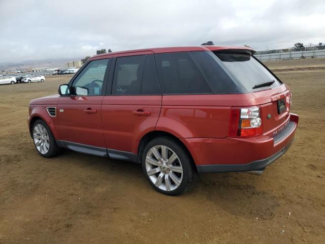 SALSK25478A132777 - 2008 LAND ROVER RANGE ROVE HSE RED photo 2