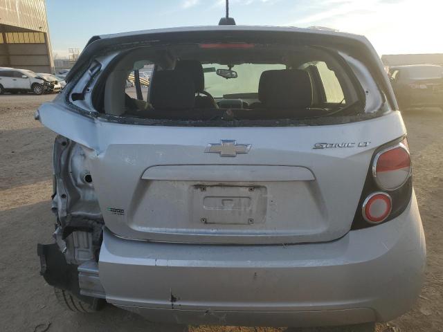 1G1JC6SH9F4146277 - 2015 CHEVROLET SONIC LT SILVER photo 6