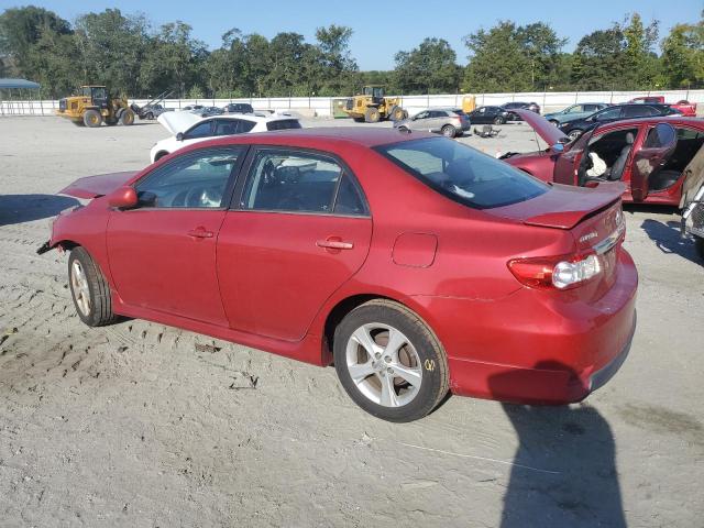 2T1BU4EE8CC870100 - 2012 TOYOTA COROLLA BASE წითელი ფოტო 2