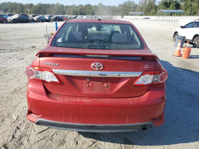 2T1BU4EE8CC870100 - 2012 TOYOTA COROLLA BASE წითელი ფოტო 6