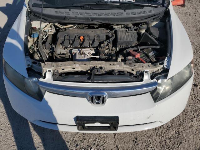 1HGFA16568L116623 - 2008 HONDA CIVIC LX WHITE photo 11