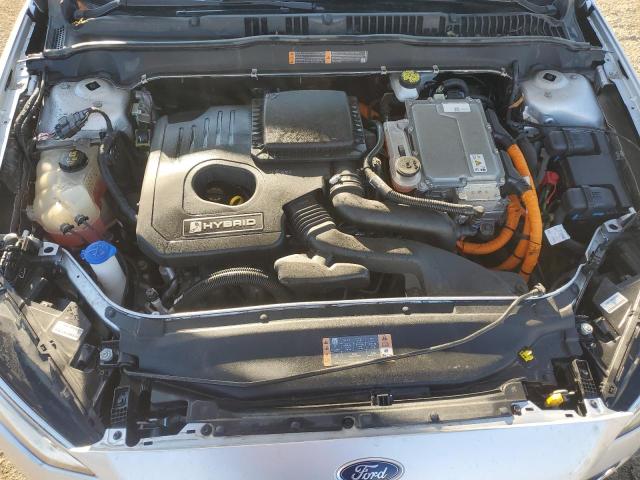 3FA6P0RU7KR262263 - 2019 FORD FUSION TITANIUM SILVER photo 11