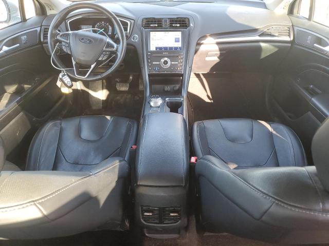 3FA6P0RU7KR262263 - 2019 FORD FUSION TITANIUM SILVER photo 8