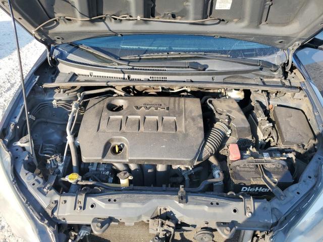 2T1BURHE5EC171566 - 2014 TOYOTA COROLLA L GRAY photo 11