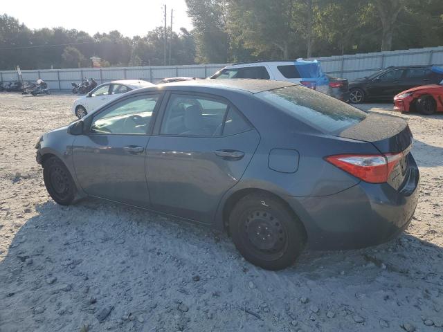 2T1BURHE5EC171566 - 2014 TOYOTA COROLLA L GRAY photo 2