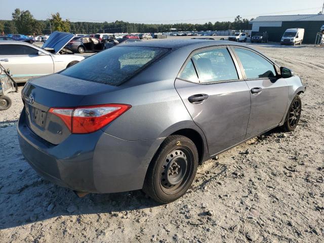 2T1BURHE5EC171566 - 2014 TOYOTA COROLLA L GRAY photo 3